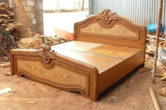 Wooden Bed Hand Design